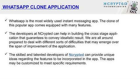 Ready-to-go WhatsApp Clone Script or Custom Development Solution - Choice is Yours