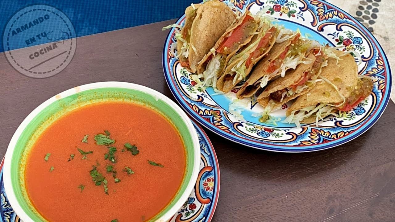 Taquitos  y Sopa Comida Económica