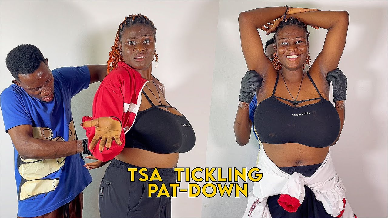 ASMR TSA Security Check -  ASMR Fast & Aggressive Tickling Full Body TSA Pat Down | Unintentional