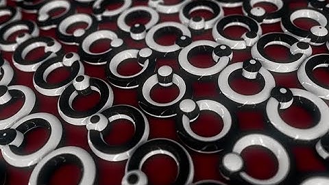 Abstract Hypnotic 3d Animation | HD Seamless Loop