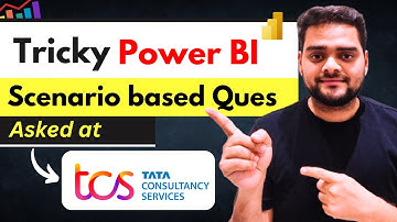 TCS - DAX based Power BI Interview Question😲 | Must Watch