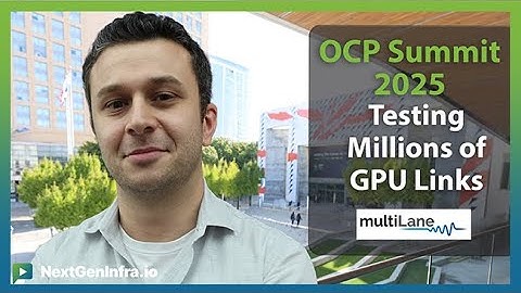 #OCPSummit25: GPU-interconnectietesten