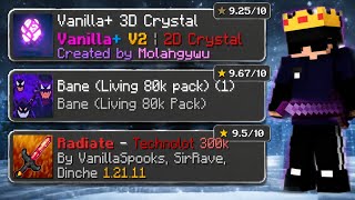 Top 5 best pvp texture packs for 1.21+ fps boost