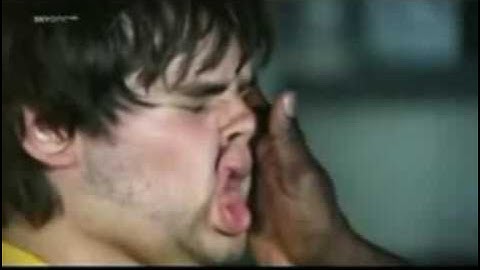 Face Slap In Super Slow Motion