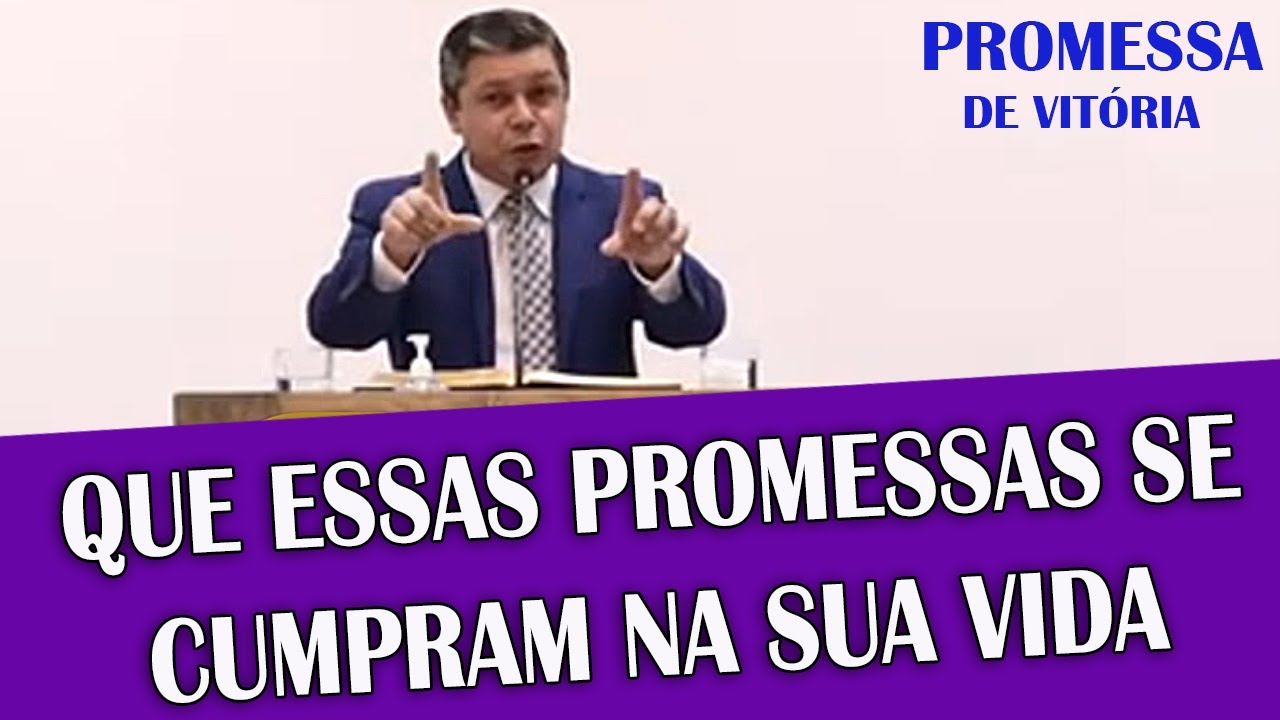 GRANDE PREGADOR DA PALAVRA - REVELAÇÕES FORTES E PROMESSAS PRA SUA VIDA - APENAS CREIA - VEJA !!!