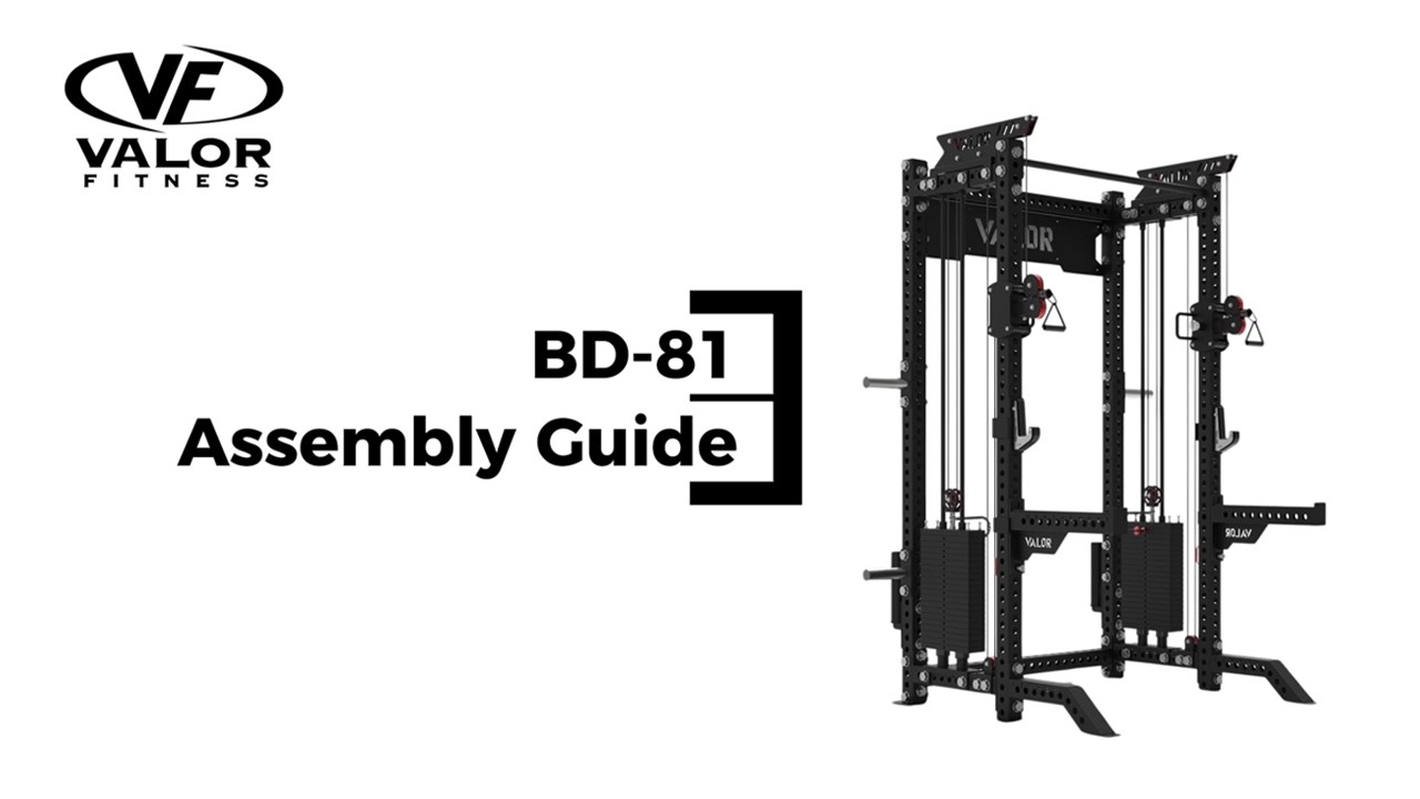 Compact Functional Trainer (BD-81): Assembly | Valor Fitness - YouTube