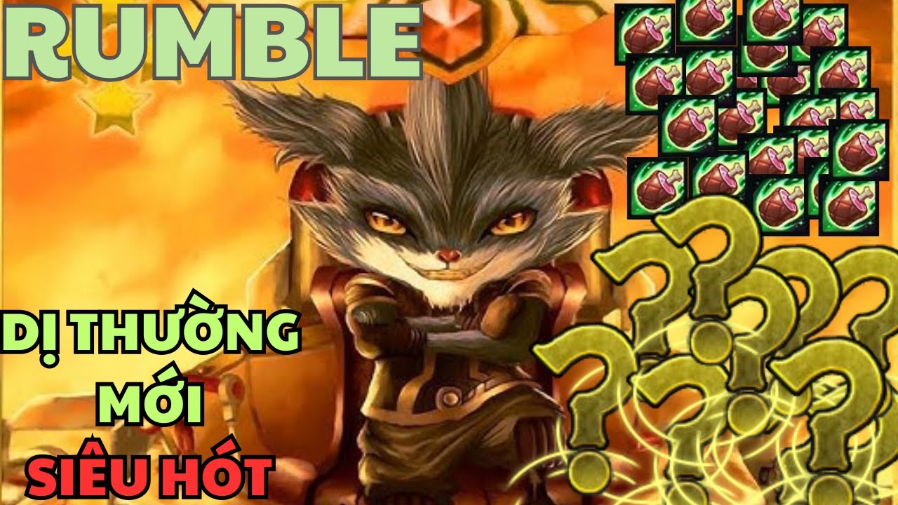 Rumble t i ch d th ng ph m n m i si u h t meta tft 13 4 youtube