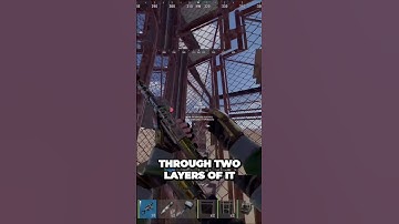 Double Chain Link Fences Are OP and this is why! - Rust Base design - 2023