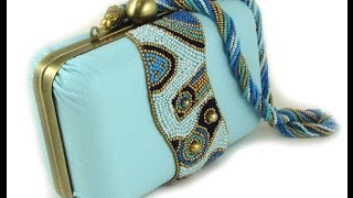 Handbag Assembly Rigid Case with Metal Frame Ann Benson
Tutorial for finishing and assembly of beaded handbag with rigid plastic shape and metal frame. Attach leather outside with beaded design, add lining, secure the rigid shape to the metal frame. Handbag Assembly Rigid Case with Metal Frame Ann Benson
