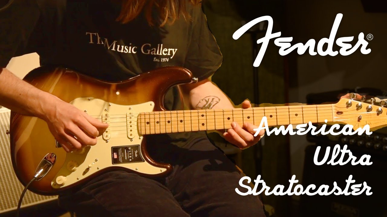 Fender American Ultra Stratocaster in Mocha Burst Demo | The Music