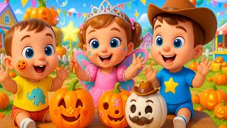 Pumpkin Patch 🎃👻 | Halloween Song | Nursery Rhyme & Kids Song | KidssVenture