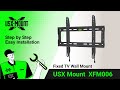 Xfm006 usx mount  fixed tv mount  installation