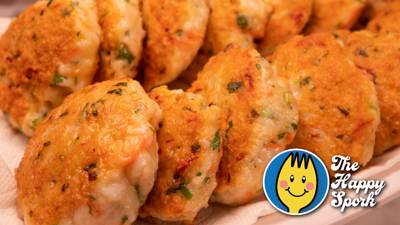 Shrimp Cakes - YouTube