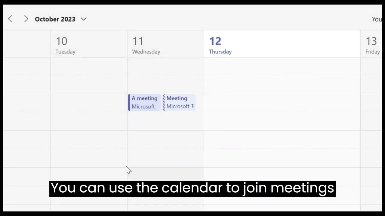 Your Teams and Outlook calendars YouTube