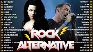 Linkin park, Coldplay, AudioSlave, Creed, Metallica, Evanescence⚡⚡ Alternative Rock Of The 90s 2000s