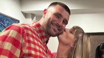 Watch Travis Kelce Kiss Taylor Swift & Rock Out to ‘Look What You Made Me Do’ at Eras Tour Show