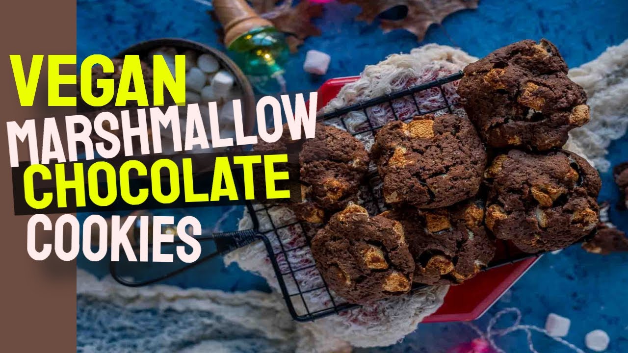 Vegan Chocolate Marshmallow Cookies YouTube