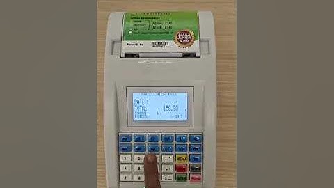 calculator billing machine