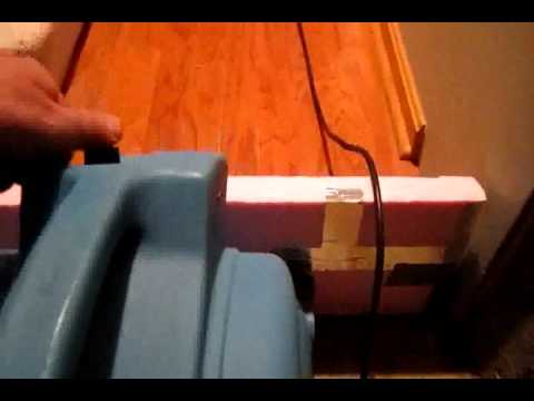 dry-out-water-damaged-subfloor,-flooded-hardwood-floor-drying