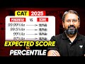 CAT 2025 Score vs Percentile 🔥 | What You REALLY Need for 99%ile
