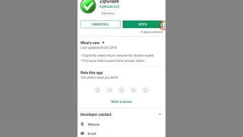 Zip Grade - automated marking tool