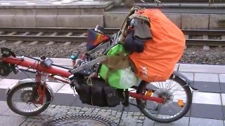 Liegeradtour von Bad Schönborn nach Hainburg (per komoot) + zurück ab Heidelberg nach Karlsruhe