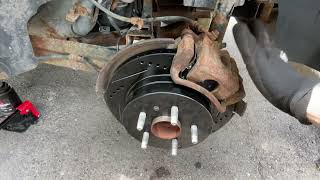 Chevy Equinox/GMC Terrain Rear Brake Pad & Rotor Replacement 20102017