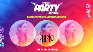 FORTNITE 'PARTY ROYALE' Live Event At The Main Stage! (Diplo Presents: Higher Ground)
