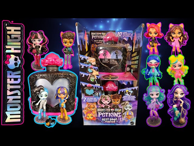 🧪 Full Case Unboxing with Codes! Monster High Potions Best