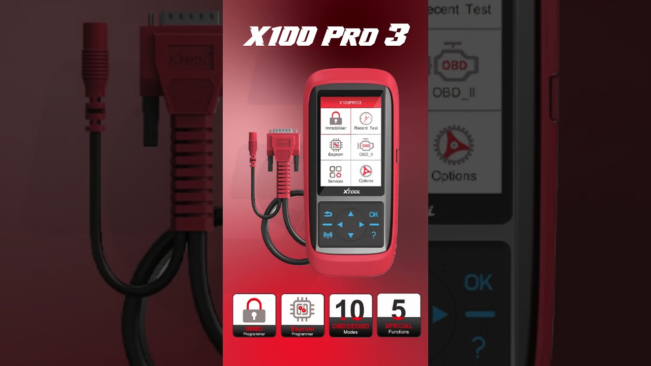 XTOOL X100 Pro3 🔧 Key Programmer & Reset Tool | Fast, Pro-Grade, Multi-Car Support
