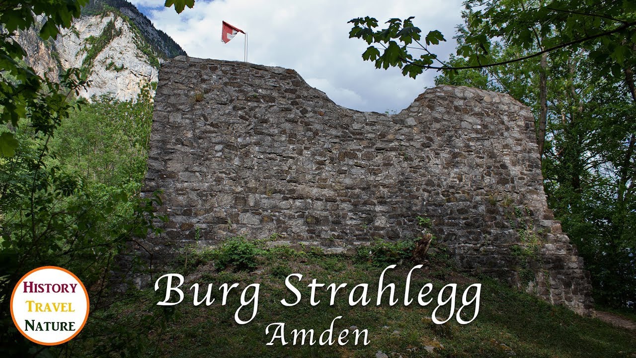 Burgruinen der Schweiz - Burg Strahlegg - Weesen - Kanton St. Gallen - Verlassene Orte - Ruinen