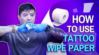 How to make tattoo 2020 | How to use tattoo wipe paper | Wormhole Tattoo Part 17