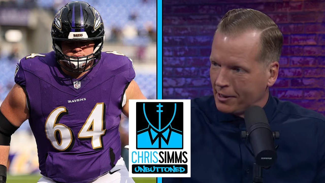 Raiders reportedly sign Tyler Linderbaum to historic contract | Chris Simms Unbuttoned | NFL on NBC