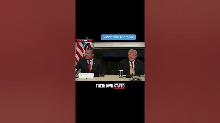 President Trump makes an announcement on nationwide crime crackdown