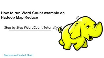 Run a WordCount example on Hadoop Mapreduce