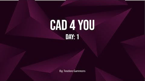 Episode 1 - Basic CAD History