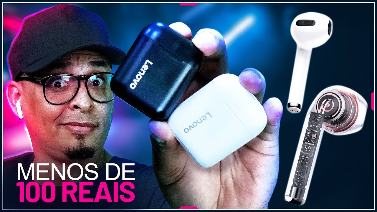 Fone de ouvido bluetooth por MENOS DE 95 REAIS? Lenovo LP2. Ele vale a  pena? Bom e barato? - YouTube