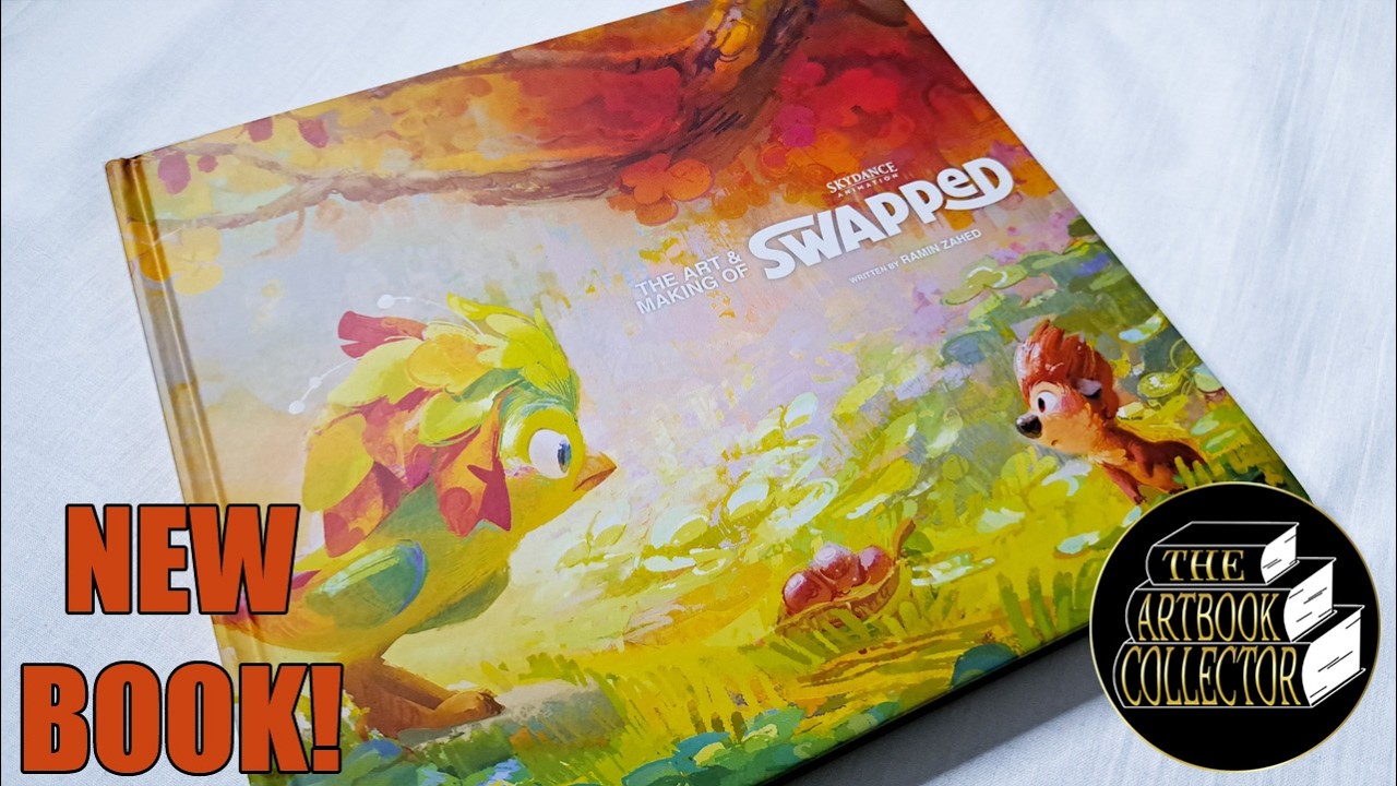 The Art & Making of Swapped - Book Flip Through - YouTube
