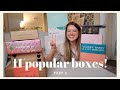 PART 2: Comparing and Reviewing 11 Popular Subscription Boxes | Subscription Unboxing 2020