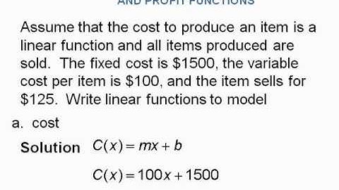 Average Rate of Change for Linear Models