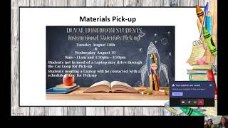 Smith and Miller 3rd Grade Virtual Orientation Duval HomeRoom