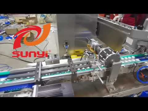 SKP-6 Six lanes Aluminium coffee capsule packaging line/filling machine  box packaging machine