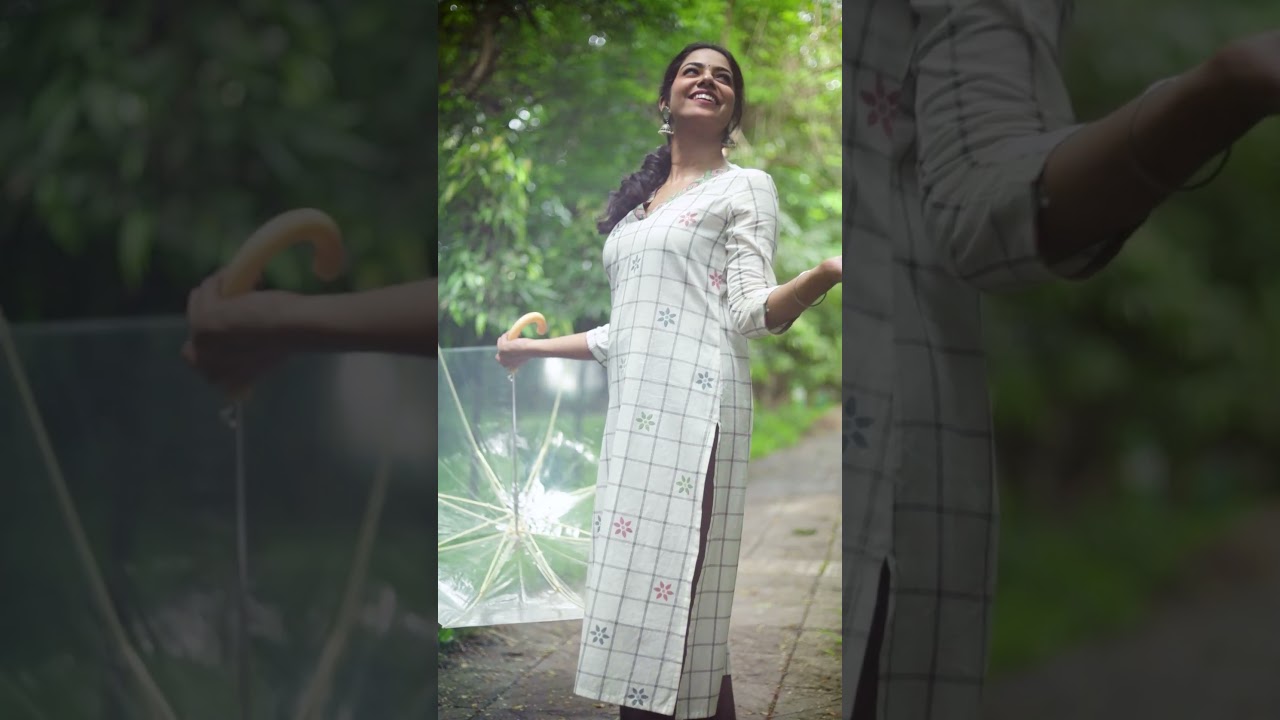 Let the rain soothe your soul and style. 