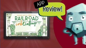 Railroad Ink APP Review - with Zee Garcia