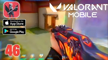 VALORANT Mobile Gameplay (Android, ios) (Hyper Front Gameplay) BEST Multiplayer Game - part 46