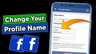 How To Change Facebook Profile Name | Facebook Profile Name Change Kaise Kare | In Mobile (2022)🔥 |