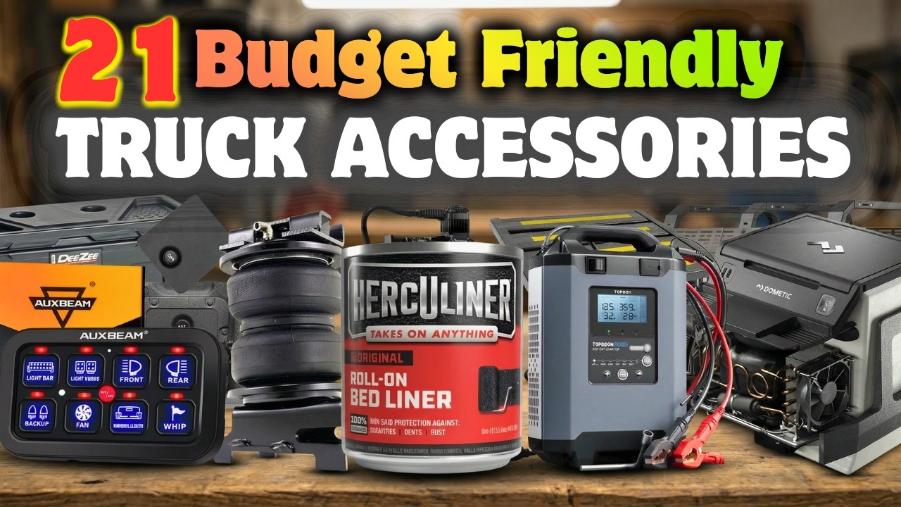 21 недорогих аксессуаров для грузовиков на Amazon USA, которые действительно работают!