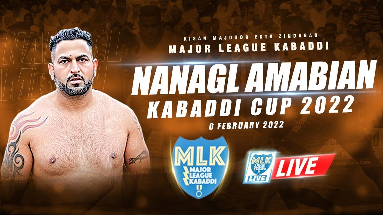 Nangal Ambian || Major League Kabaddi Cup 6 Feb 2022 - YouTube