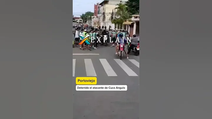🚨Un detenido  del atentado del Cuco Angulo🚨#explain #xavoromero #noticias #portoviejo #cucoangulo