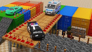 Modern Police Car Parking Games: Free Offline Game Android Gameplay screenshot 1